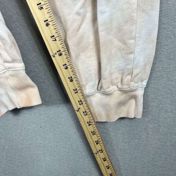 J.Crew Joggers Pants Size Large Peach Tie Dye Sweat Pants Pull On Pockets - Picture 7 of 13